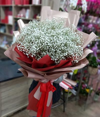 Букет цветов из: Гипсофила в Канеловской