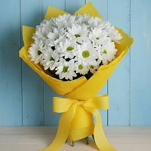 Букет цветов из:  Хризантемы #REPLACE_PRED# Канеловской