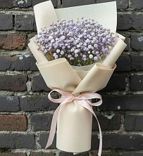 Букет цветов из:  Гипсофила в Канеловской