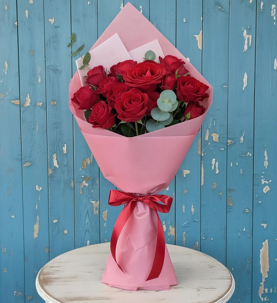 Букет цветов из: Розы в Канеловской