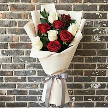 Букет цветов из:  Розы в Канеловской
