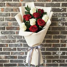 Букет цветов из:  Розы в Канеловской