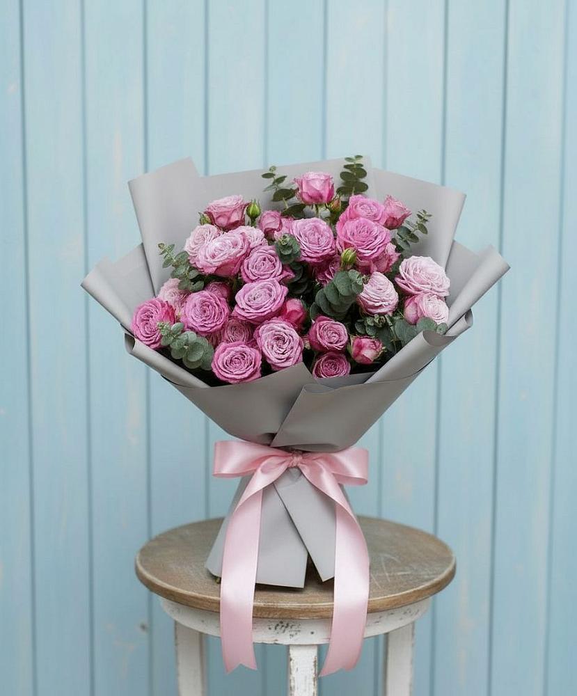 Букет цветов из: Розы в Канеловской