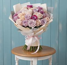 Букет цветов из:  Розы #REPLACE_PRED# Канеловской