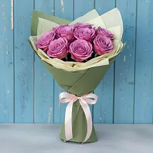 Букет Розы Фёрст Леди в Канеловской