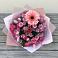 Букет цветов из: Розы, Герберы и Хризантемы в Канеловской