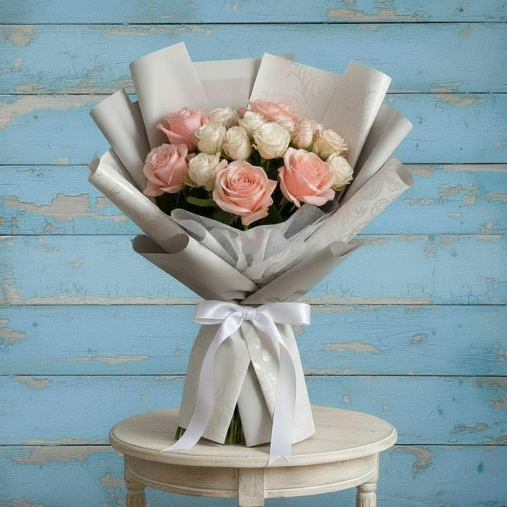Букет цветов из: Розы в Канеловской