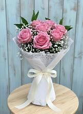 Букет цветов из:  Розы в Канеловской