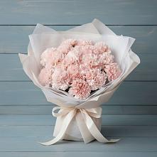 Букет цветов из:  Гвоздики в Канеловской