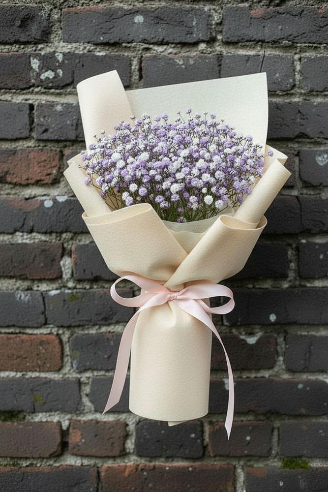 Букет цветов из: Гипсофила в Канеловской