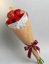 Букет цветов из:  Розы в Канеловской