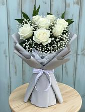 Букет цветов из:  Розы в Канеловской