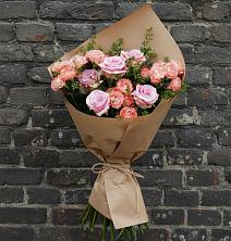 Букет цветов из:  Розы в Канеловской