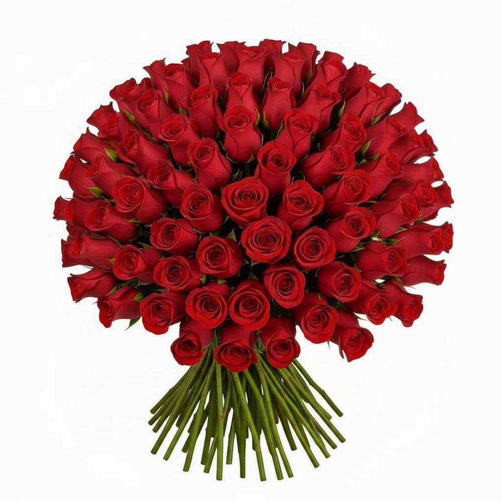 Букет Красные розы Чери Лав в Канеловской