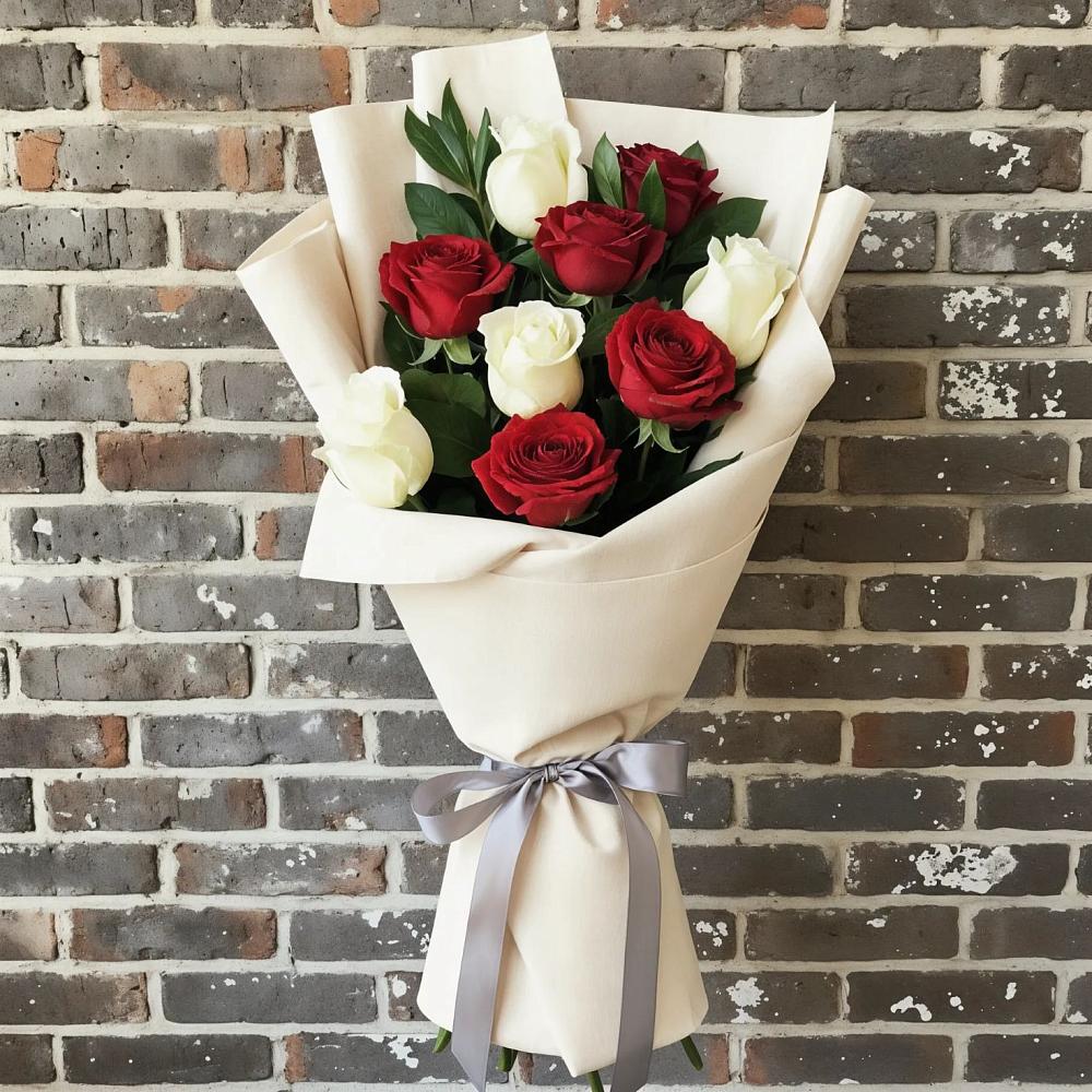 Букет цветов из: Розы в Канеловской