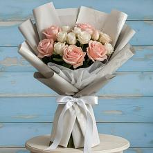 Букет цветов из:  Розы в Канеловской