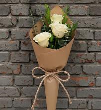 Букет цветов из:  Розы в Канеловской