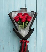 Букет цветов из:  Розы в Канеловской