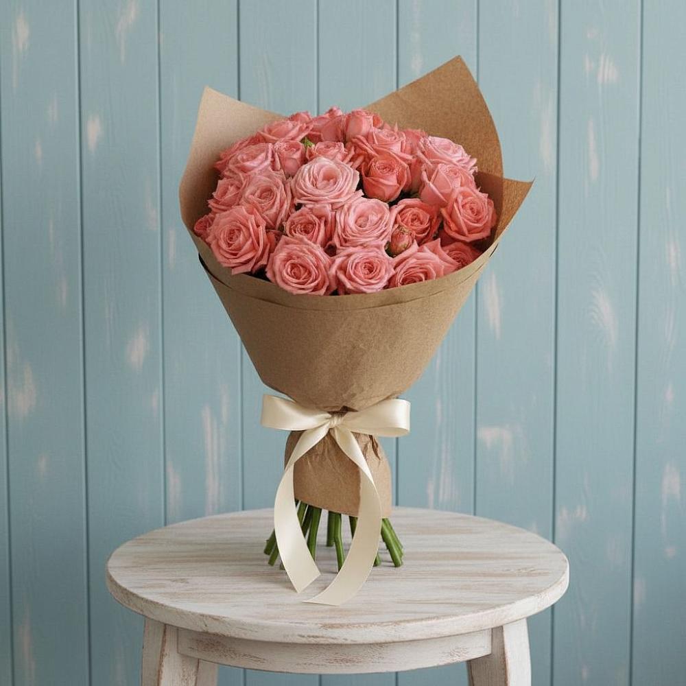 Букет цветов из: Розы в Канеловской