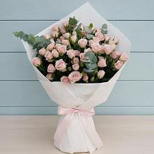 Букет цветов из:  Розы #REPLACE_PRED# Канеловской