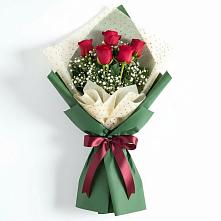 Букет цветов из:  Розы в Канеловской