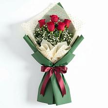 Букет цветов из:  Розы в Канеловской